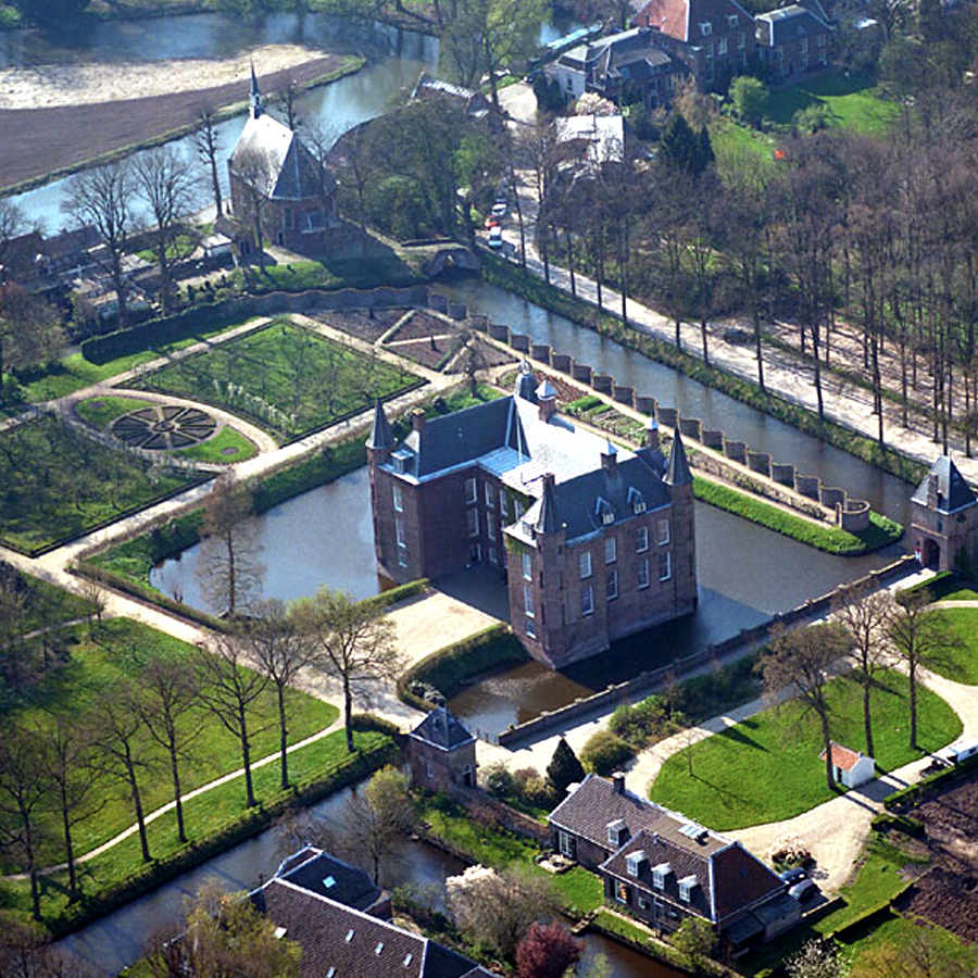 Fietsen naar Slot Zuylen te Utrecht